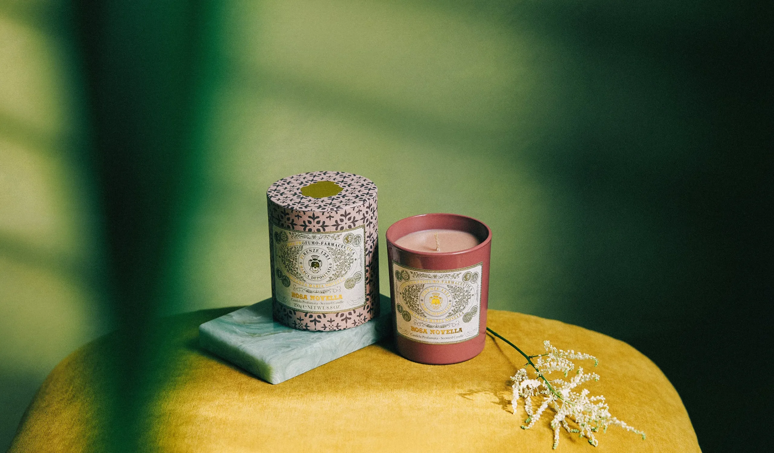 candela_profumata_rosa_novella_0.webp Best Sale Santa Maria Novella Candela Profumata Rosa Novella