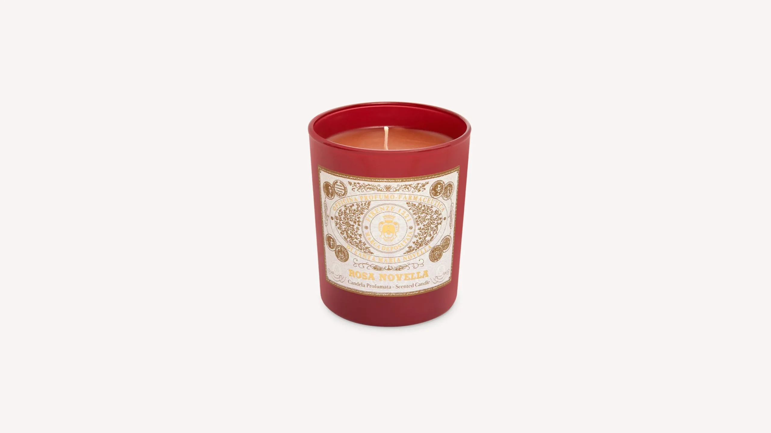 candela_profumata_rosa_novella_1.webp Best Sale Santa Maria Novella Candela Profumata Rosa Novella