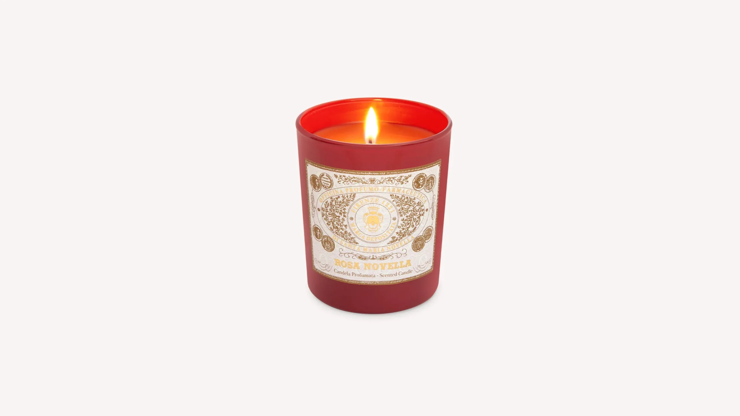 candela_profumata_rosa_novella_2.webp Best Sale Santa Maria Novella Candela Profumata Rosa Novella